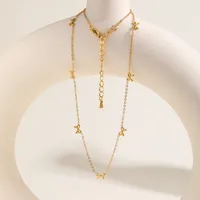 Simple Style Classic Style Solid Color 304 Stainless Steel 18K Gold Plated Women's Pendant Necklace main image 6