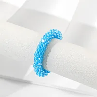 Casual Simple Style Solid Color Glass Unisex Bracelets main image 5