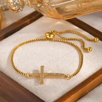 Shiny Cross Alloy Women's Bracelets main image 4
