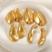 1 Pair Retro Exaggerated Classic Style Irregular Geometric 304 Stainless Steel 18K Gold Plated Ear Studs main image 2