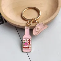 1 Piece Cute Hat Beverage Alloy Unisex Keychain main image 4