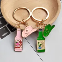 1 Piece Cute Hat Beverage Alloy Unisex Keychain main image 1