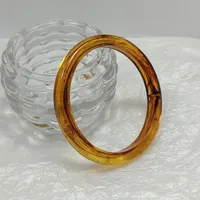 Retro Modern Style Geometric Acrylic Resin Women's Bangle main image 8