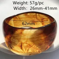 Retro Modern Style Geometric Acrylic Resin Women's Bangle sku image 1