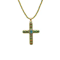 Hip-Hop Simple Style Cross 304 Stainless Steel 18K Gold Plated Unisex Choker sku image 4