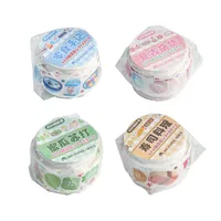 1 Piece Cartoon Food School Graduation Washi Cartoon Style Cute Sweet Washi Tape main image 5