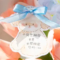 1 Piece Animal Cat Class Learning School Paper Cute Sticky Note main image 3