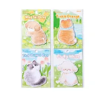 1 Piece Animal Cat Class Learning School Paper Cute Sticky Note main image 5