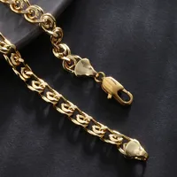 XUPING Simple Style Solid Color Copper Plating 18K Gold Plated Unisex Necklace main image 4