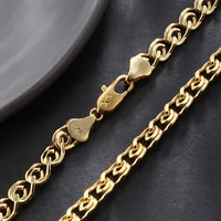 XUPING Simple Style Solid Color Copper Plating 18K Gold Plated Unisex Necklace main image 5