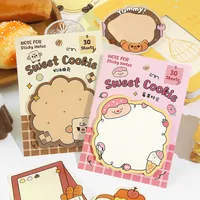 1 Piece Vocabulary Words/Name Toast Class Learning School Paper Cute Sticky Note main image 2