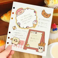 1 Piece Vocabulary Words/Name Toast Class Learning School Paper Cute Sticky Note main image 4
