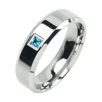 Vacation Classic Style Solid Color Titanium Steel Plating Unisex Rings main image 5