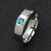 Vacation Classic Style Solid Color Titanium Steel Plating Unisex Rings sku image 2