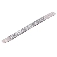 Hip-Hop Solid Color Titanium Steel Plating Men's Bracelets main image 2