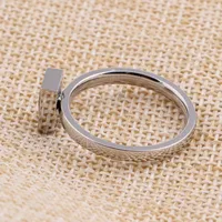 Simple Style Solid Color Titanium Steel Plating Women's Rings main image 4