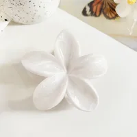 Women's Sweet Plumeria Plastic Hair Claws sku image 2