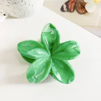 Women's Sweet Plumeria Plastic Hair Claws sku image 3