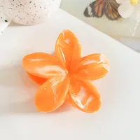 Women's Sweet Plumeria Plastic Hair Claws sku image 4