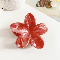Women's Sweet Plumeria Plastic Hair Claws sku image 7