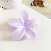 Women's Sweet Plumeria Plastic Hair Claws sku image 8