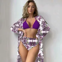 Women's Ditsy Floral 3 Pieces Set Swimwear main image 2