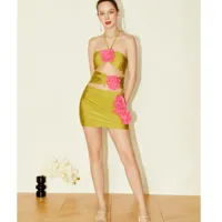 Women's Solid Color 1 Piece Swimwear main image 1