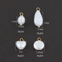 Elegant Simple Style Classic Style Round Oval Heart Shape 201 Stainless Steel Artificial Pearl Women's Pendant Necklace main image 4