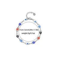 Funny Modern Style Simple Style Devil's Eye 304 Stainless Steel Women's Bracelets main image 2