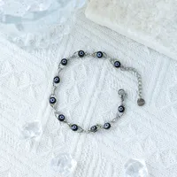 Funny Modern Style Simple Style Devil's Eye 304 Stainless Steel Women's Bracelets sku image 1