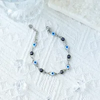 Funny Modern Style Simple Style Devil's Eye 304 Stainless Steel Women's Bracelets sku image 2