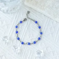 Funny Modern Style Simple Style Devil's Eye 304 Stainless Steel Women's Bracelets sku image 5