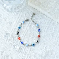 Funny Modern Style Simple Style Devil's Eye 304 Stainless Steel Women's Bracelets sku image 8