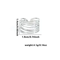 Vacation Classic Style Leaf Heart Shape Flower Titanium Steel Plating Unisex Rings sku image 2