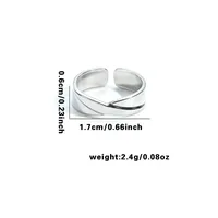 Vacation Classic Style Leaf Heart Shape Flower Titanium Steel Plating Unisex Rings sku image 9