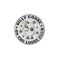 Cartoon Style Cute Cartoon Alloy Stamping Stoving Varnish Plating Unisex Brooches sku image 5