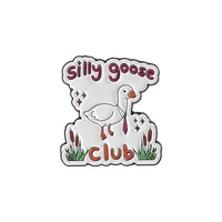 Cartoon Style Cute Cartoon Alloy Stamping Stoving Varnish Plating Unisex Brooches sku image 9
