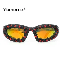 Streetwear Solid Color Pc Special-Shaped Mirror Full Frame Glasses main image 4