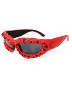 Streetwear Solid Color Pc Special-Shaped Mirror Full Frame Glasses sku image 1