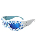Streetwear Solid Color Pc Special-Shaped Mirror Full Frame Glasses sku image 3