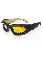 Streetwear Solid Color Pc Special-Shaped Mirror Full Frame Glasses sku image 6