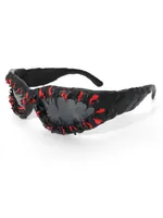 Streetwear Solid Color Pc Special-Shaped Mirror Full Frame Glasses sku image 7