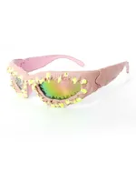 Streetwear Solid Color Pc Special-Shaped Mirror Full Frame Glasses sku image 8