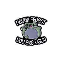 Cartoon Style Cute Frog Alloy Stamping Stoving Varnish Plating Unisex Brooches sku image 17