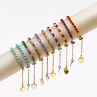 Classic Style Colorful Copper Inlay Artificial Rhinestones Glass Stone Zircon Women's Rings main image 5