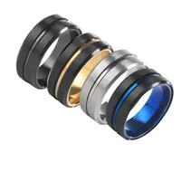 Ring Men's Hip Hop Non-fading Ins Men's Fashionable Non-fading Rotating Rotating Men's Cold Niche Titanium Steel Ring main image 1