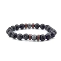 New Tiger Eye Stone Obsidian Hematite Bracelet 10mm Jewelry Woven Bracelet Beaded Jewelry sku image 8