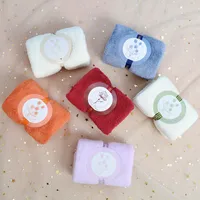 Casual Solid Color Coral Fleece Towels main image 1