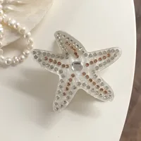 Women's Cute Modern Style Starfish Acrylic Hair Claws sku image 2