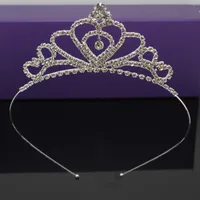 Women's Simple Style Solid Color Alloy Inlay Rhinestones Hair Band main image 3